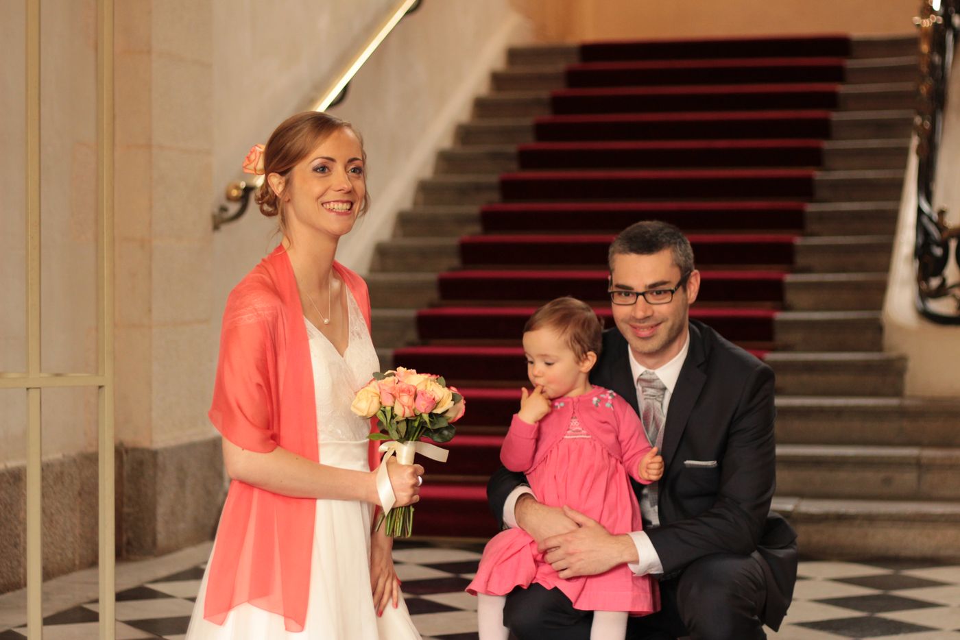 Juste avant la cérémonie